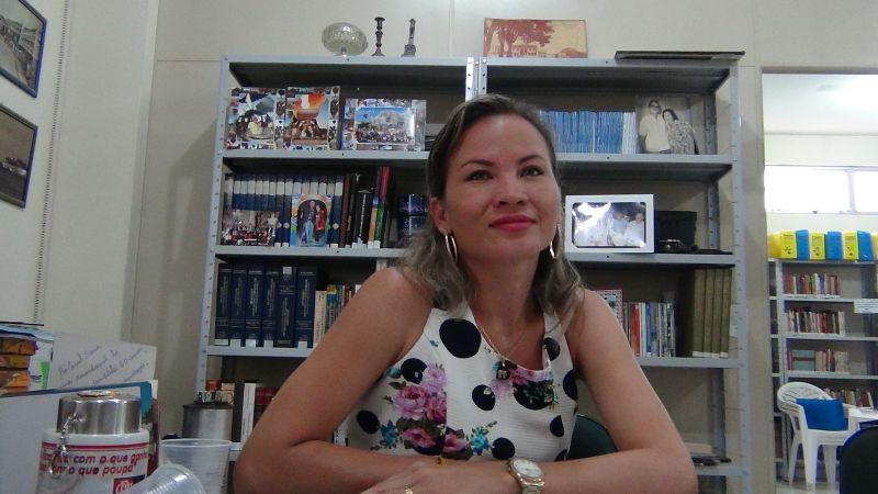 Maria Farias - Diretora do Centro de Memória de Belterra